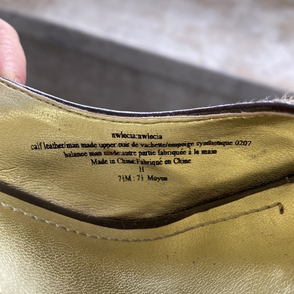 Nine West Leopard Print Peep Toe Heels - Picture 7 of 8